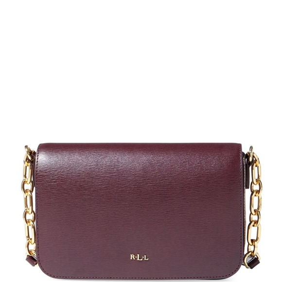Ralph Lauren Handbags - Ralph Lauren Burgundy Carmen Newberry Crossbody